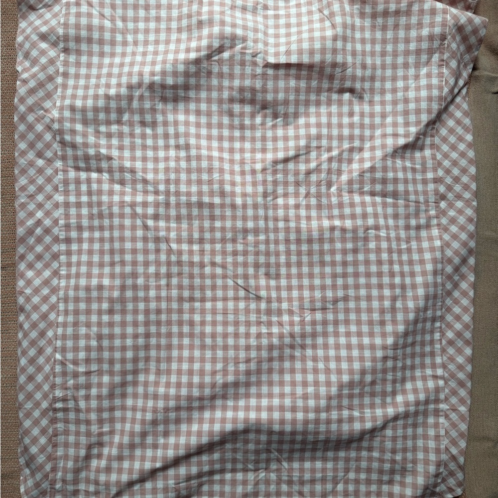 Organic Cotton Pink Gingham Caftan Dress by Pehr - Picture 10 of 11